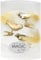MAGIC 3 Vögel 4,5 cm Glas Weihnachtsschmuck Weihnachtsdeko Christbaumkugeln Christbaumschmuck 45mm (Brokatgold Gold)
