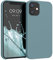 kwmobile Case Compatible with Apple iPhone 12 mini Case - TPU Silicone Phone Cover with Soft Finish - Arctic Night