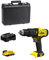 Taladro Percutor STANLEY FatMax SFMCD711D1K (1 Batería de 2,0 Ah + Cargador + Maletín)