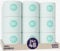 Cloud Paper Bambus Toilettenpapier - 24 Rollen umweltfreundliches Toilettenpapier, 3-lagig, 350 Blatt pro Rolle - weich und stark, FSC-zertifiziert, elementell chlorfrei, plastikfrei, vegan