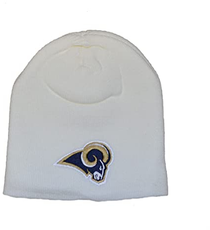 Team-Logo NFL Cuffless Classic Beanie Hat - Football Knit Skull Cap