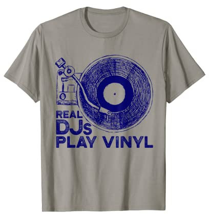 Funny DJ Shirt | Vinyl Records Lover Meme | Mixer Giradischi Maglietta
