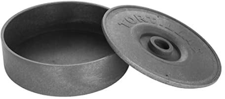Olympia Plastic Round Tortilla Holder in Grey 215mm - Durable, Easy to Clean, Stylish, Home Hotel Restaurant Café Tortilla Display Serving Container