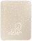 Sanosoft Kuscheldecke für Babys 75x100cm - Made in Germany - Öko-Tex 100 Baumwoll Babydecke (Creme/Beige)