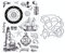 DzIxY Leuchtturm Ferry transparente Stempel und Metall-Stanzformen-Set für Kartenherstellung, Scrapbooking, Papierbedarf, Versiegelungen und Aufbewahrungstaschen