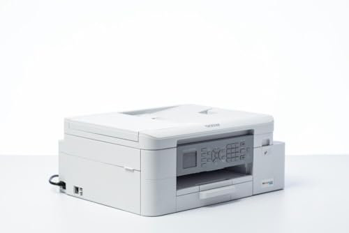 Brother MFCJ4340DWREM2 4-in-1-Multifunktionsdrucker Farbtintenstrahldrucker, A4-Format, Wireless-Konnektivität, automatischer beidseitiger Druck, Toner 15.000 Seiten Schwarz, 6.500 Seiten Cyan,