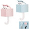Fyihoxi 2 Stück Cat Key Hook, Katzen Schlüsselhalter, Kleiderhaken Kinder, Tier Wasserfest Haken für Home Küche Schlafzimmer Mäntel Hüte Keys Stick Haken Kleiderbügel