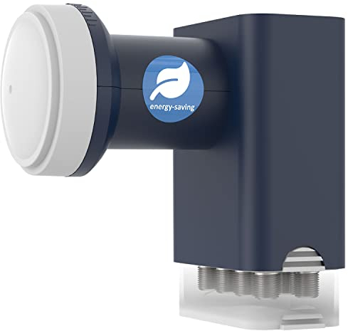 DUR-line Blue ECO Octo - Stromspar-LNB - 8 Teilnehmer - Premium-Qualität - 8-Fach, digital, Full HD, 4K, 3D