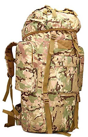 FLYIFE Wanderrucksack,100L Groß Kapazität Wasserdicht Trekkingrucksäcke Wanderrucksäcke Reiserucksack wasserabweisend für Damen und Herren Wandern Tasche für Reise Daypack Ripstop und undurchlässig