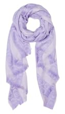 LIU JO Vielseitiger Stola mit Glitzer und Logo. 210x65cm. Undefiniert 00172 GLICINE, 00172 Glyzinien