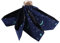 PACKOVE Parapluie Coupe-vent Solide Mini Parapluie Pliant Uv Motif Bleu Marine