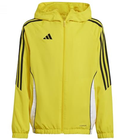 adidas Tiro24 Veste coupe-vent 13-14 ans, citronier, 13 ans