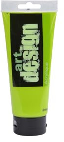 Homéa, Peinture Acrylique en Tube 200Ml Vert Anis