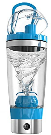 PAHION 450ML Elektrischer Eiweiß Shaker Proteinshake Portable Protein Shaker Flasche Milchshake Mixer Automatik Bewegung Vortex BPA-Frei Auslaufsicher Für Büro, Fitnessstudio, Reisen(USB)
