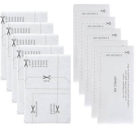 Miele, 20 filtri per aspirapolvere, filtro Miele, aspirapolvere Miele, filtro Airclean, set microfiltro compatibile con Miele Complete C1/2/3, S2000-S2999, S5000-S5999