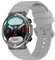 Lamshaw Bracelet Compatible avec Blackview SmartWatch,Nouveau Bracelet de Remplacement en fil Tressé en Silicone Compatible avec Blackview W50, R30 Pro SmartWatch (Gris, 20mm)