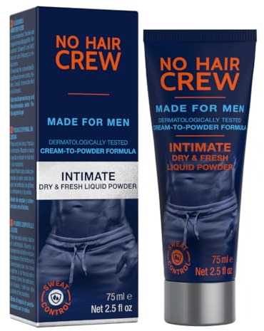 NO HAIR CREW Poudre Intime Liquide Homme 75 ml – Crème-en-Poudre
