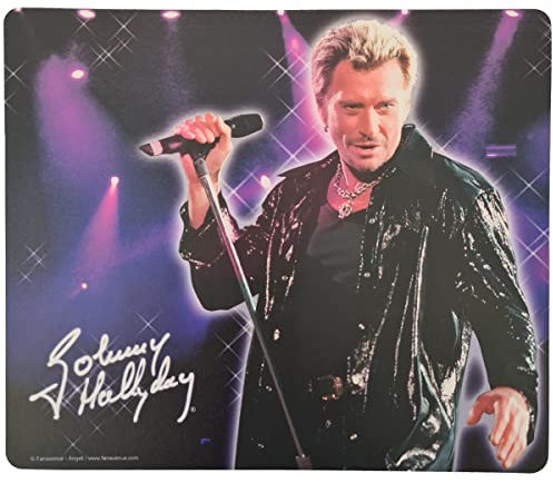 Tapis de souris Autographe Johnny Hallyday