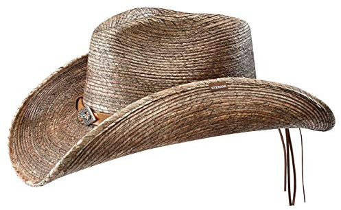 Stetson Chapeau Monterrey Bay Western de Cowboy d´ete (M (56-57 cm) - Nature)