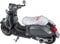 Polo Motorradabdeckung Motorradplane Motorradgarage Sitzbankschutzabdeckung Größe XL, Unisex, Roller/Scooter, Ganzjährig, Polyamid, Silber
