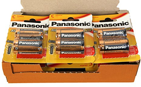 Panasonic Power Mod. LR14 C – Confezione da 24 Batterie Alcaline
