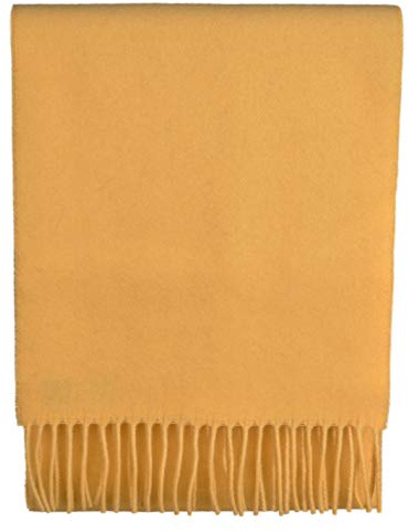 Toutacoo, Schal Wolle, Wollschal - Damen & Herren - 17b-Senf