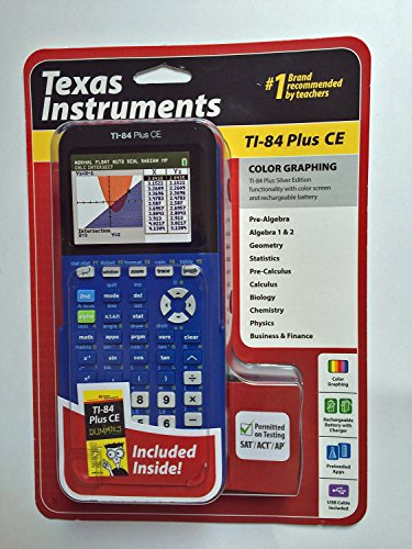 Texas Instruments Grafikrechner TI-84 Plus CE-T schwarz/silber
