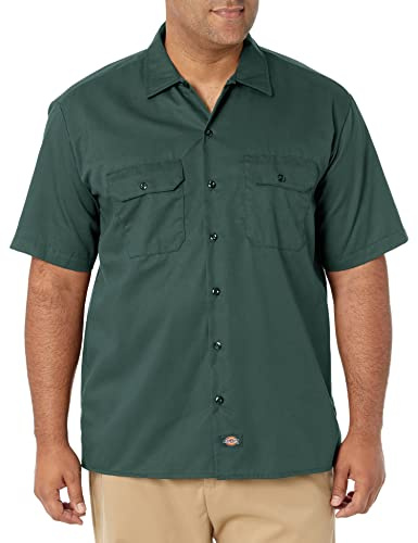 Dickies Men's Work Shirt Short Sleeves - White