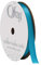 Offray 9,5 mm breit, einseitig Satinband, 6 m, Satin, Türkis/Ausflug, einfarbig (Getaway Solids), 3/8 Inch x 18 Feet, 5