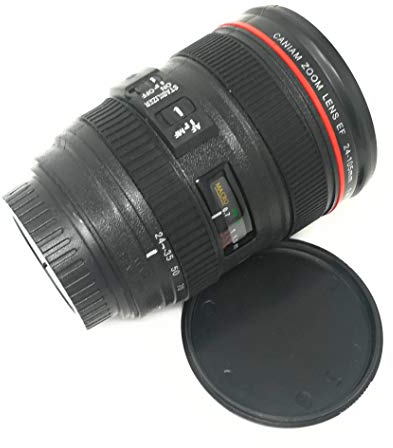 tempo di saldi Tazza A Forma Di Obiettivo Di Una Fotocamera Reflex X Caffè Latte Acqua 0,35 L