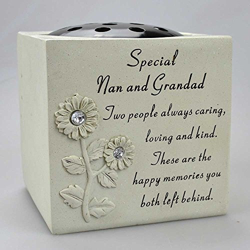 Special Nan & Grandad Graveside Memorial Flower Pot