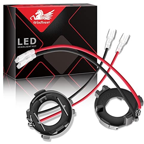 WinPower H7 LED Birne Basis Clips Adapter Halter Haltefedern Unterstützung Umwandlung Zubehör, 2 Stücke