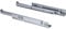 Gedotec Schubladenschiene Vollauszug 600 mm mit Blumotion Dämpfung | Blum Tandem 560H6000B | Tragkraft: 30 kg | Soft-Close Schubladen-Auszug inkl. Kupplungen | 1 Paar - Auszüge für Holz-Schubkästen