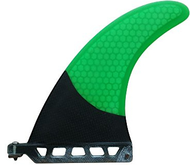 UPSURF Surfbrett 9 inch Longboard Flossen Surfende einzelne Flosse SUP Fiberglas Carbon Flossen
