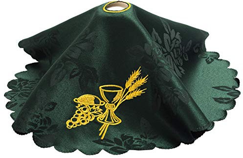 BLESSUME Altar Cloth Chalice Pall Chalice Veil (Green)