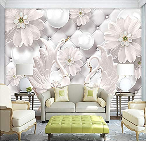 Papier Peint Panoramique Tapisserie Photo Plancher Stereo Dolphin Marine World Salle De Bain Salon Peinture De Plancher Peinture Murale 3D Papier Peint Mural