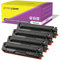 Printing Saver 4er Set Toner kompatibel für Canon i-SENSYS MF-631CN, MF-633CDW, MF-635CX, LBP-611CN, LBP-613CDW, imageCLASS MF-632CDW, MF-634CDW, LBP-612CDW drucker