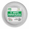 JMS we create smile 9 Paper Plate - White Round Paper Plates | Disposable Paper Plates for Parties & Events (1000 Plates)