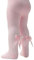 Aelstores Collants pour bébé fille imprimé chevron avec bas à nœud en ruban Leggings en coton riche Couleur : imprimé chevron rose (nœud T120) - Taille : 6-12 mois