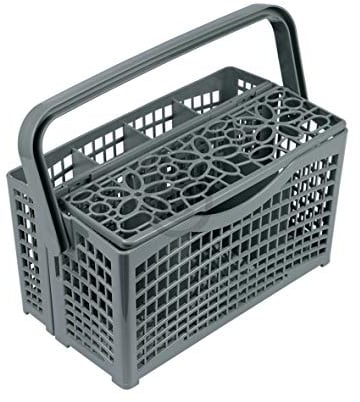 VIOKS Besteckkorb für Spülmaschine Universal Korb Teilbar Geschirrkorb 134x138x260mm Ersatz für Spülmaschinen, Geschirrspüler wie Bauknecht, Bosch, Whirlpool