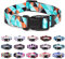 Suredoo Hundehalsband Verstellbares, Weich & Komfort Nylon Hunde Halsband für Kleine Mittlere Große Hunde Welpen Katzen (S, Geometrie)