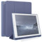 EAZY CASE - Schutzhülle mit Stifthalter für iPad 2018 iPad 2017 (6./5. Gen.) Case 9,7 Hülle mit Stifthalterung Tablet Cover Touchpen Smartcase aufstellbar Klappcase Auto Sleep Wake Up Etui EIS Blau