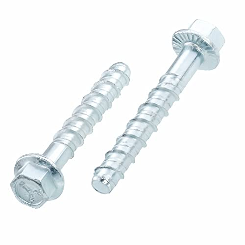 Betonschrauben verzinkt Option 1 Sechskantkopf 6 x 50 mm - 100 Stück