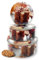 TOBJA Keksdose Weihnachten Set - 3er Dosen Set als Aufbewahrungsbox | Weihnachts Keksdosen für Gebäck | Vorratsdosen für Cookies, Süßigkeiten und Geschenke als Geschenkverpackung (Kekse-Geschenk)
