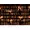 murando - Papier peint panoramique artistique 400x280 cm - Revêtement mural décoration chambre salon - Design moderne - Gris vert beige marron - Bois livres feu rétro ancien contexte f-B-0142-a-a