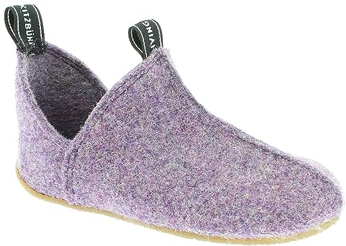 Living Kitzbühel Unisex Kinder Slipper Filz mit MittelnahtHausschuh