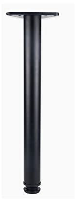 1x Pieds Réglables de Hauteur Pieds de Table en Métal,Pattes de Meubles en Alliage d'aluminium,pour Tables À Manger,Bureau de Bar,avec Vis,Noir,Hauteur Personnalisable (100cm(39.3in))