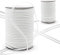 DOJA Barcelona | Cordon Elastique | Pack 1 Bobine 200M | Corde Elastique Blanc | Ø 4mm | Polyamide et Elasthanne | Couture Accessoires Mercerie | pour Elastique Couture, Cordon pour Bracelet, Bache