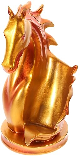 BESPORTBLE Floor Wine Rack Bottle Storage Horse Figurine Wine Holder Stand Wine Bottle Holder Decorative Countertop Wine Holder Bottle Organizer Red Wine Cabinet Household Dating Resin Mesa