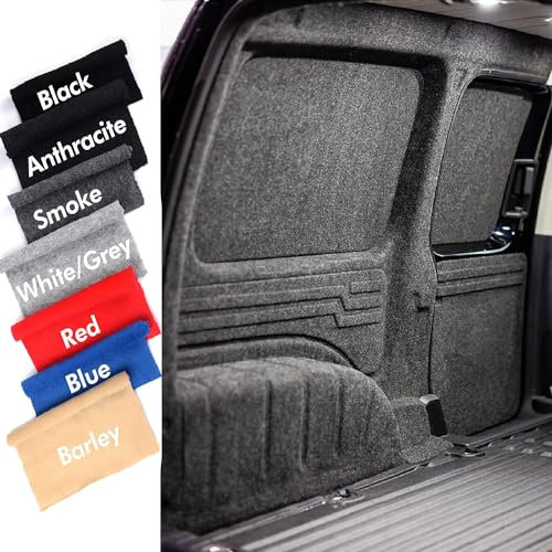 4-Wege-Teppich mit super Stretch-Futter, für Wohnmobil, Auto, Innenraum (Anthrazit, 6 m x 2 m)